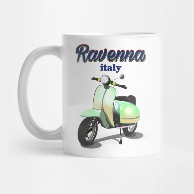 Ravenna Italy vintage Travel poster by nickemporium1